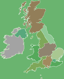 Map of the UK